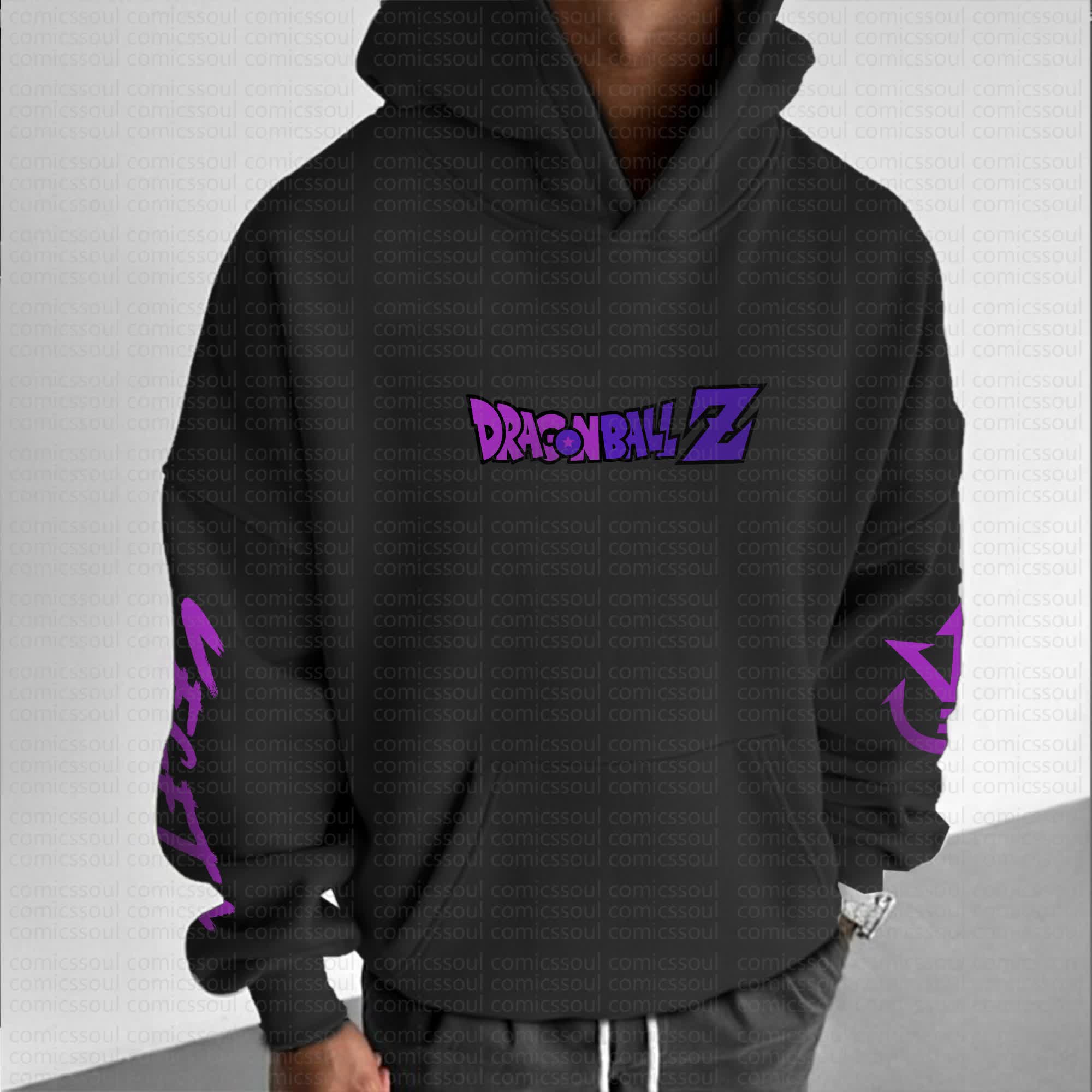 Unisex “Dragon Ball” Anime Graphic Streetwear Vintage Hoodie