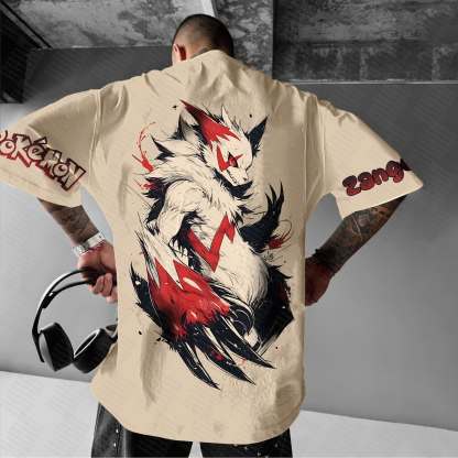 Unisex  "Pokémon" Anime Inspired Vintage T-Shirt