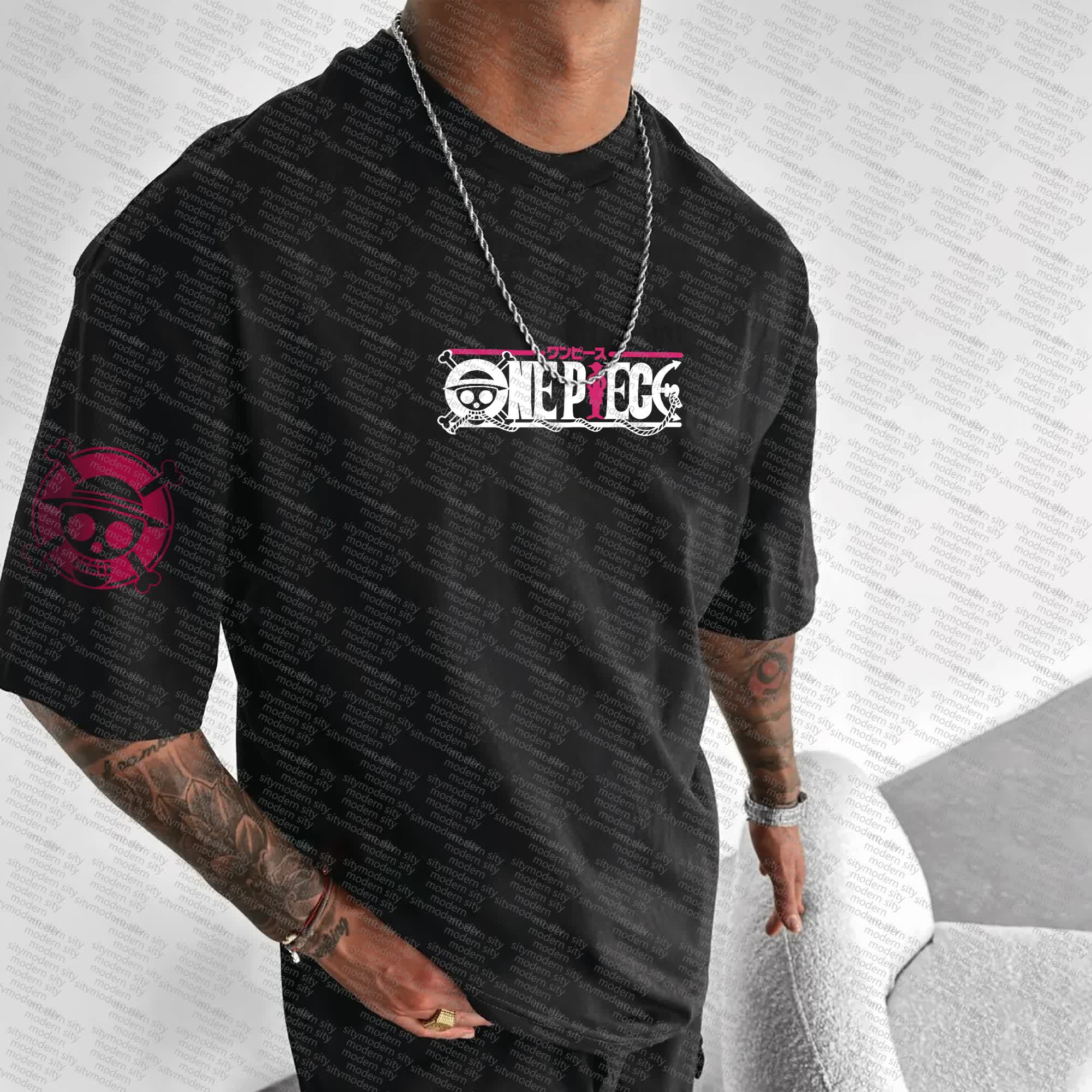 Unisex “One Piece” Anime Series Casual T-shirt