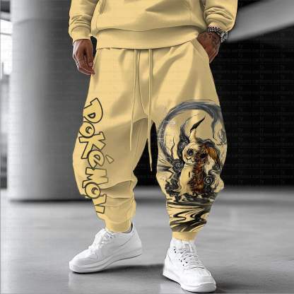 Unisex  “Pokémon” Casual Anime Streetwear Pants