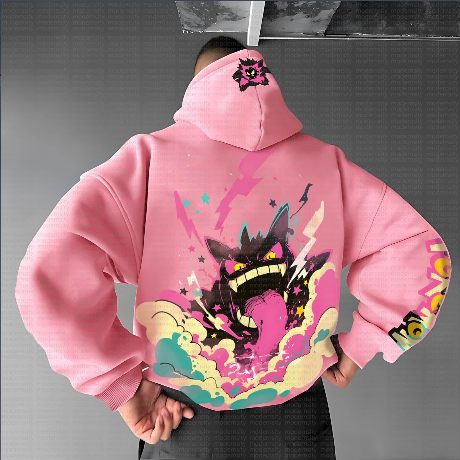 Unisex “Pokémon” Anime Graphic Streetwear Vintage Hoodie