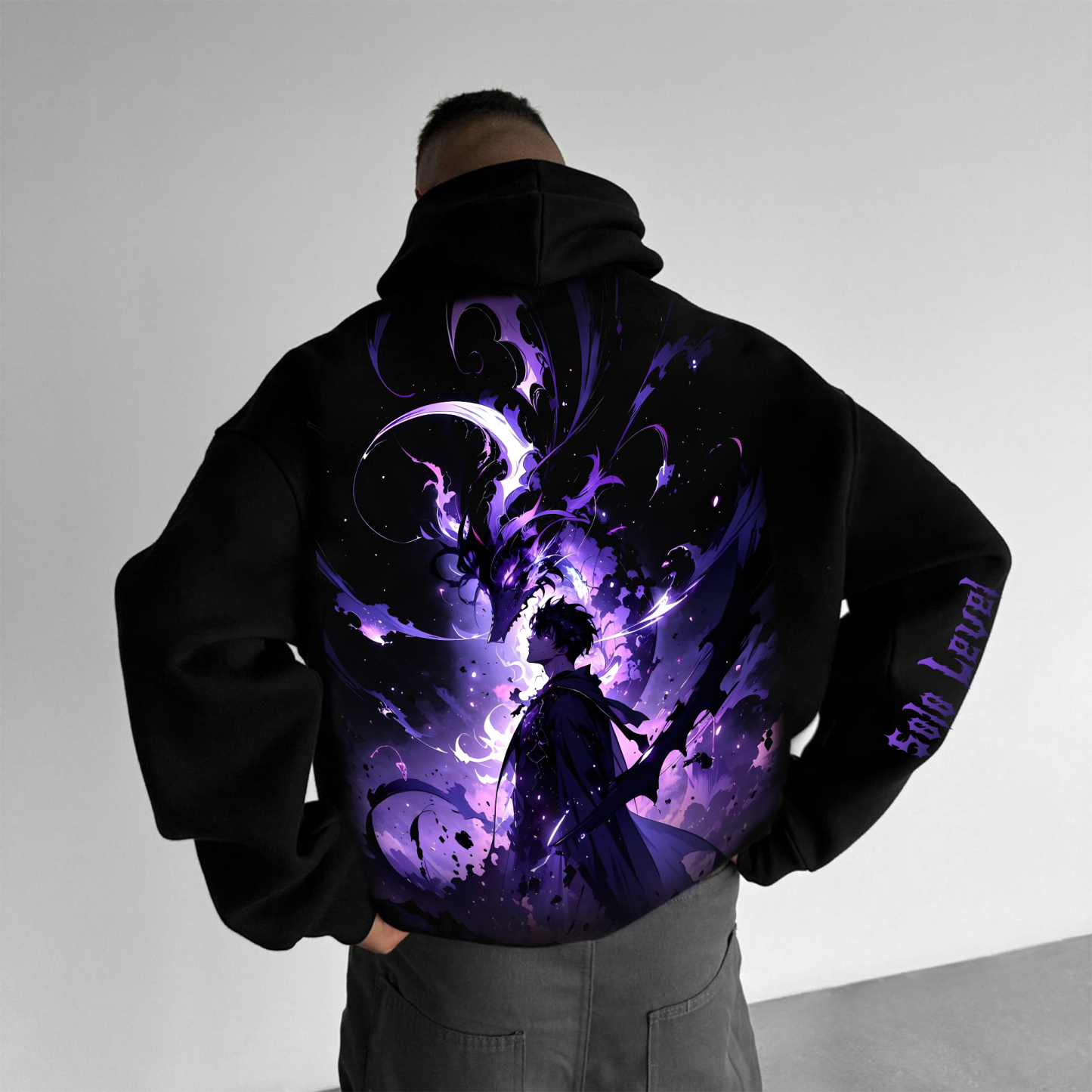 Unisex Oversized Anime Print Hoodie | One Piece