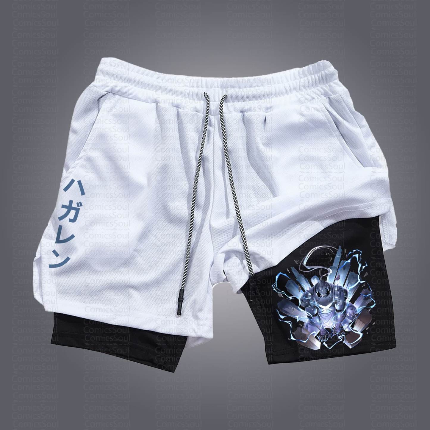 Unisex Casual Anime Streetwear Shorts 丨Demon Slayer X Pokémon