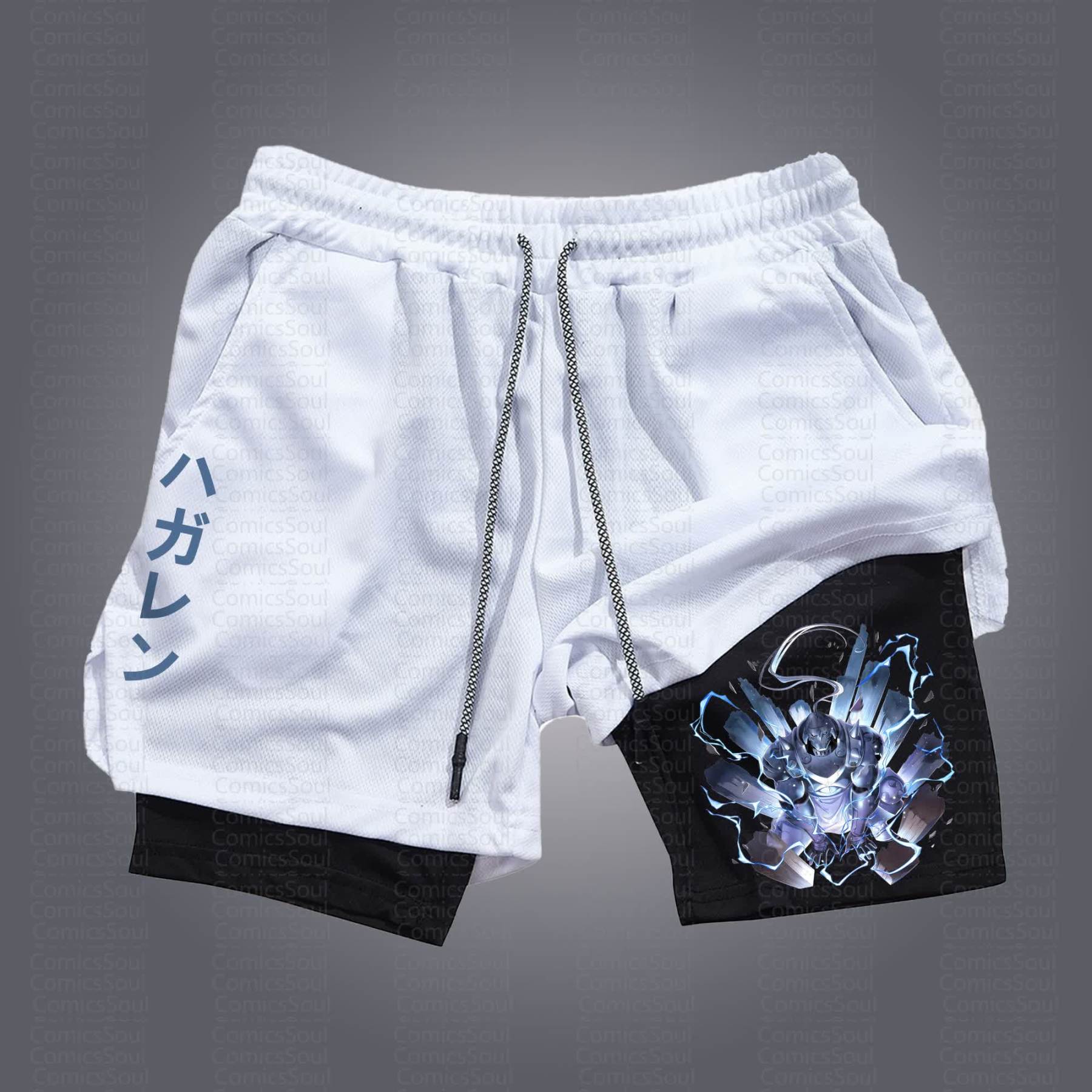 Unisex Casual Anime Streetwear Shorts 丨Demon Slayer X Pokémon