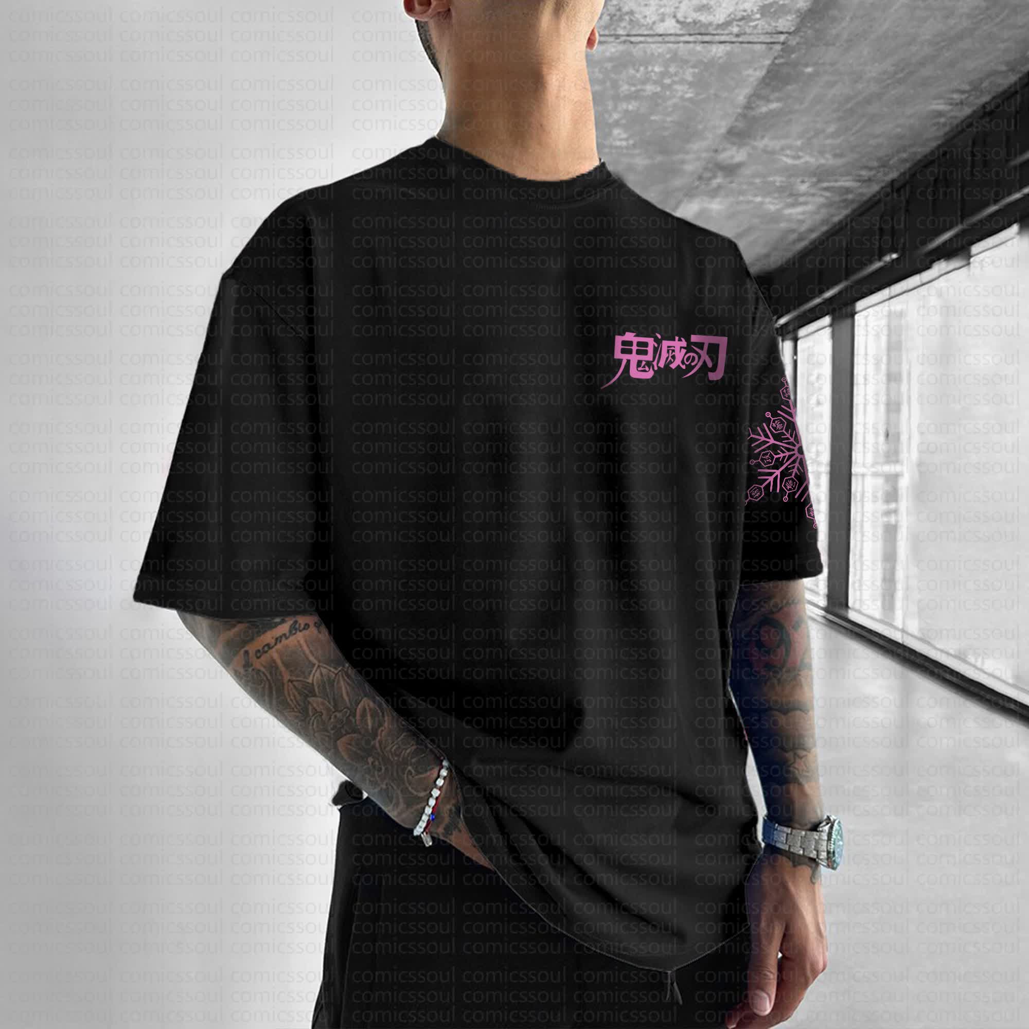 Unisex Anime Inspired Vintage T-Shirt丨Demon Slayer