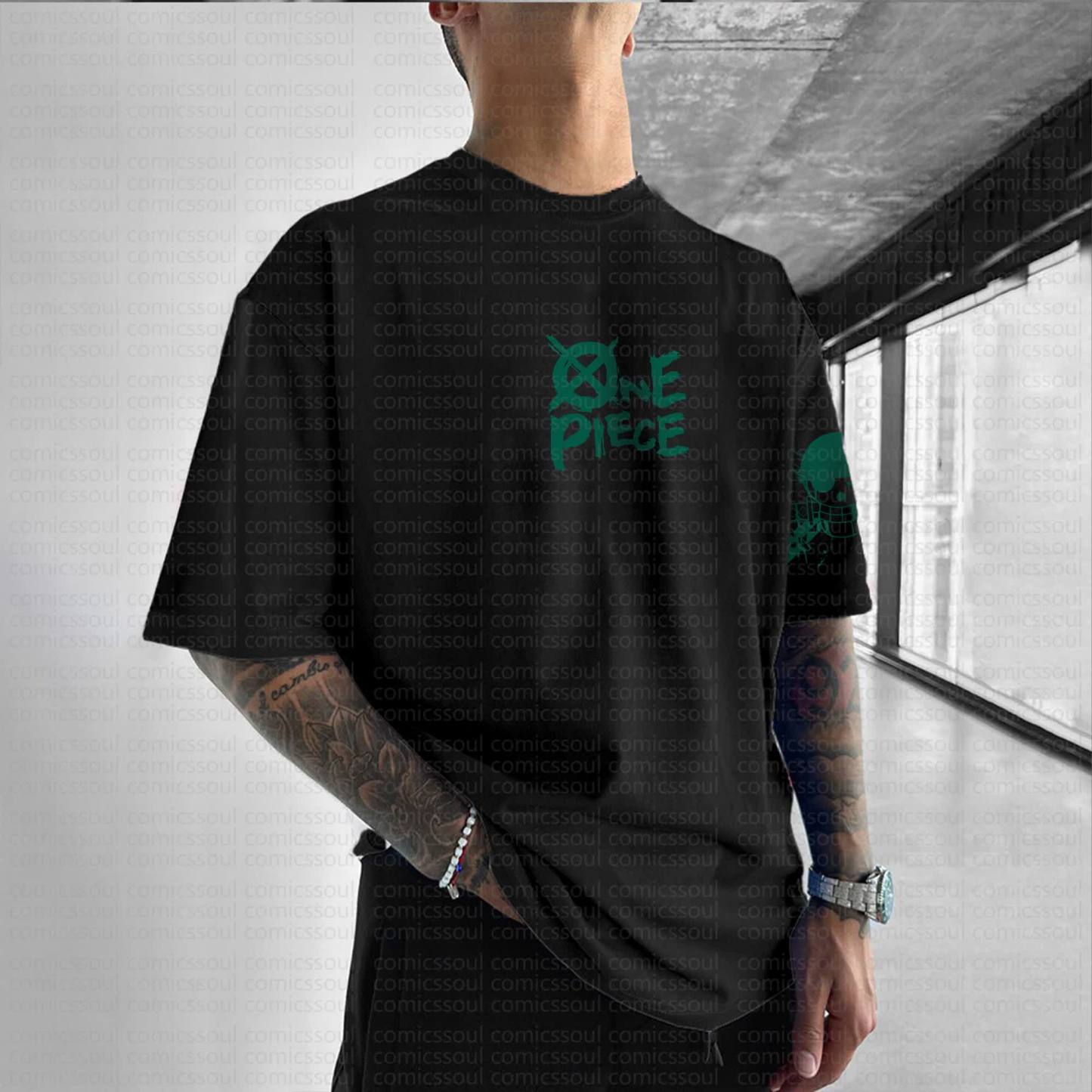 Unisex Anime Inspired Vintage T-Shirt丨One Piece