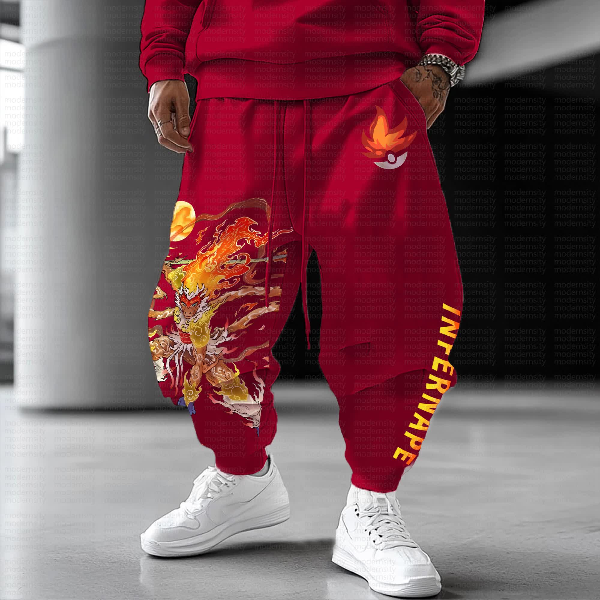 Unisex  “Pokémon” Casual Anime Streetwear Pants