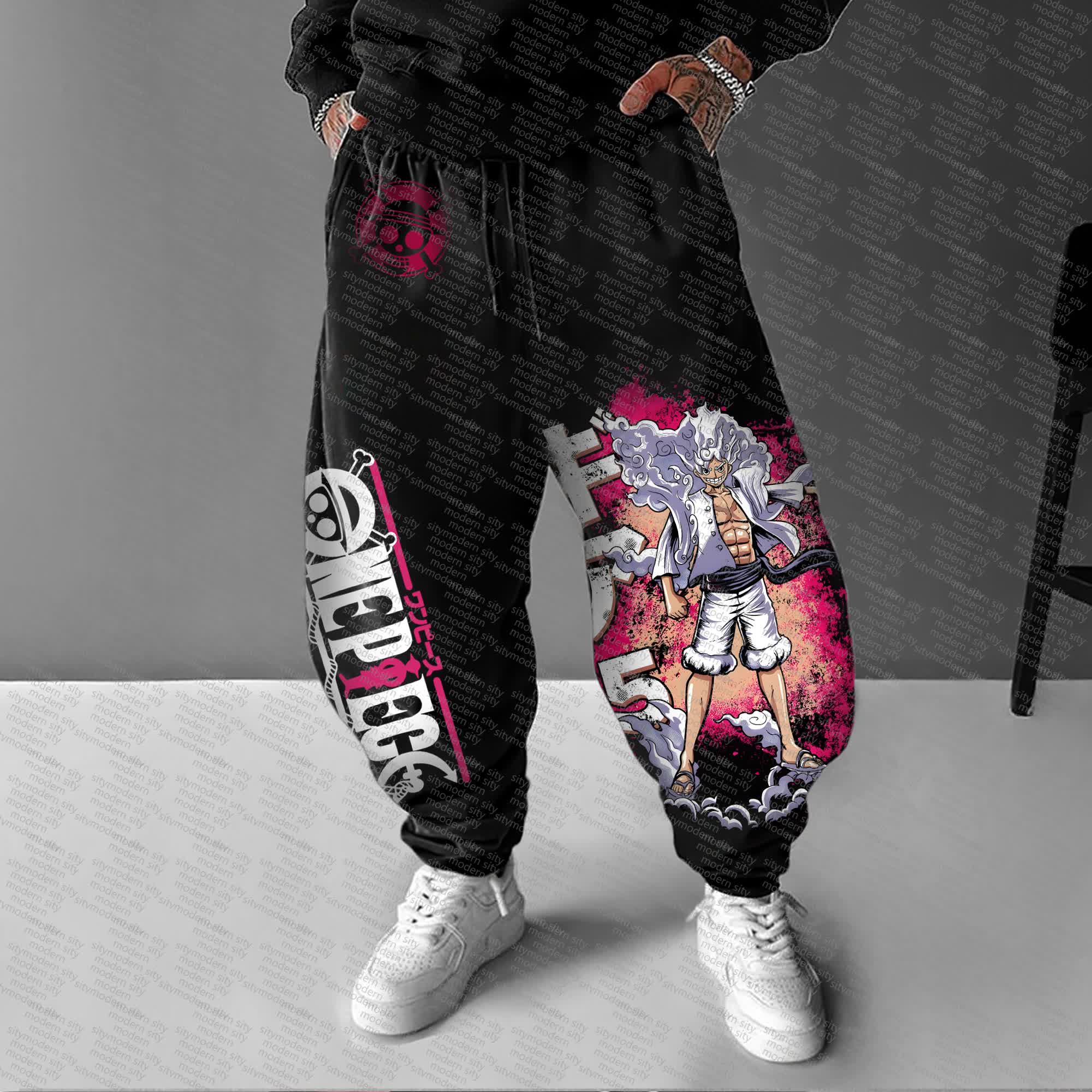 Unisex Anime Printed  Pants丨 One Piece