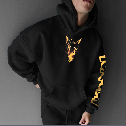 Unisex Anime Graphic Streetwear Vintage Hoodie