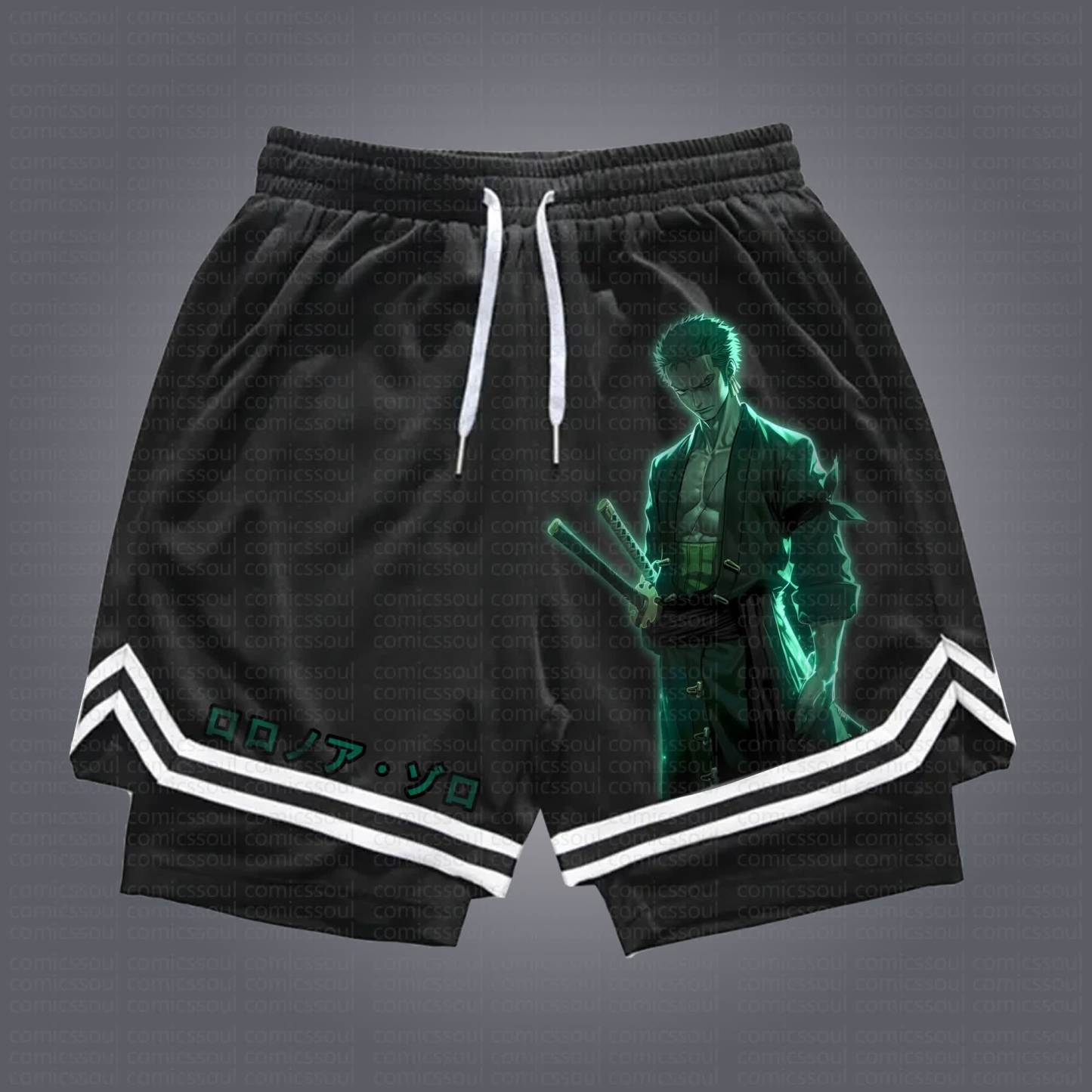 Unisex Casual Anime Streetwear Shorts 丨Demon Slayer X Pokémon