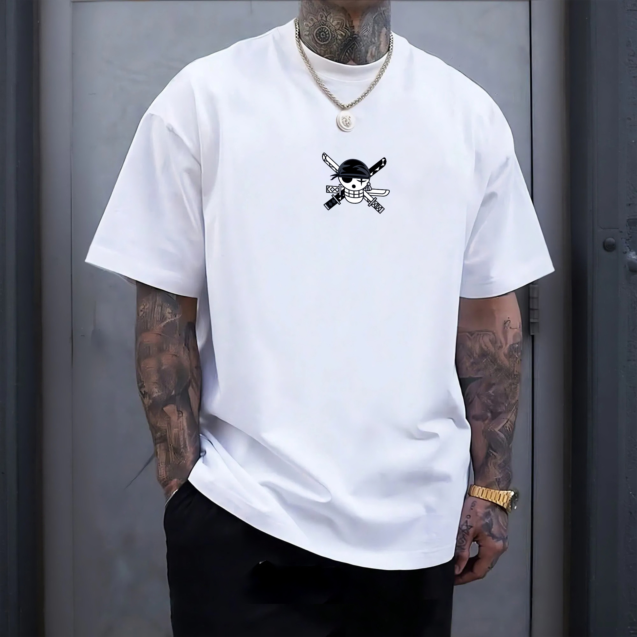 Unisex Fit Vintage T-Shirt丨One Piece