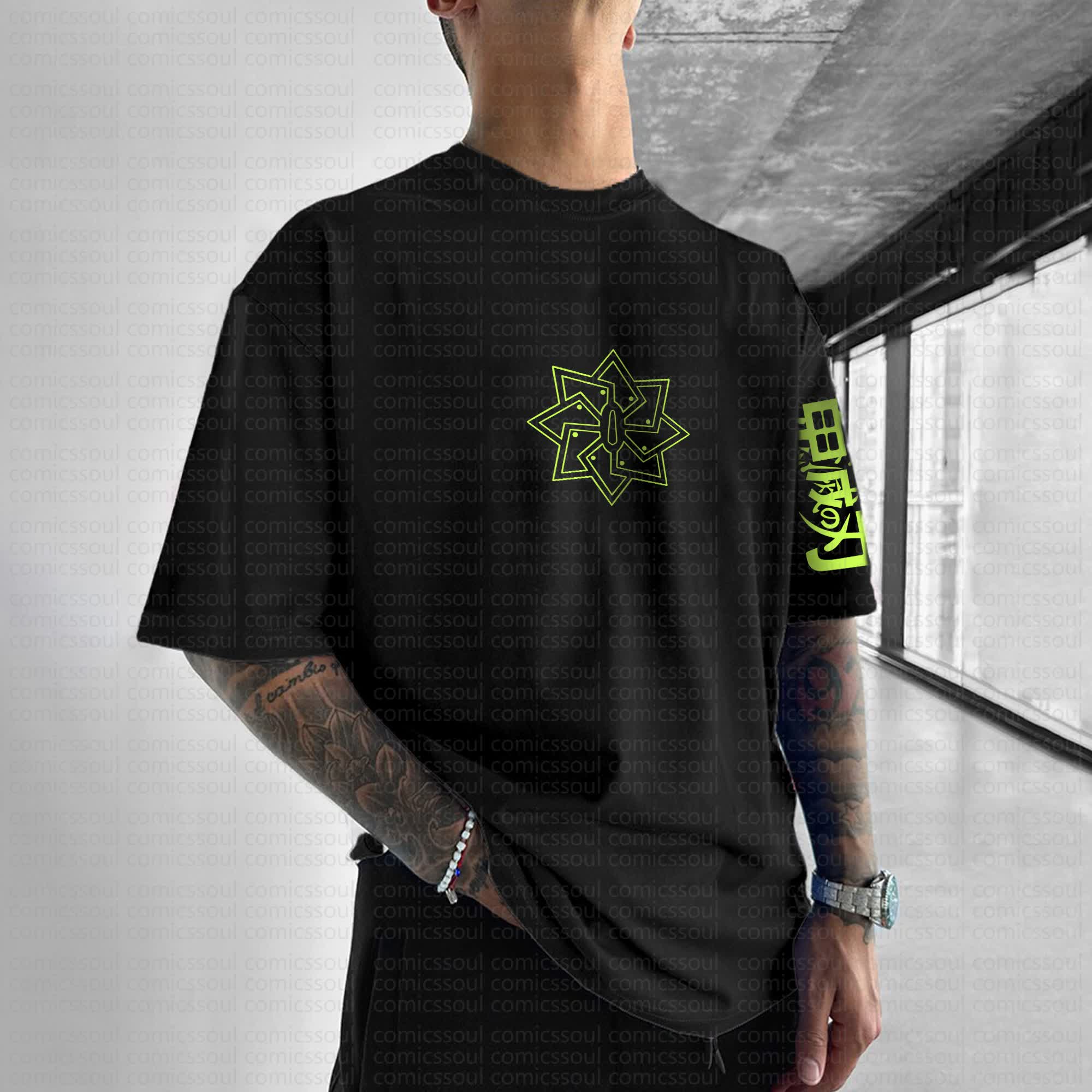 Unisex Anime Inspired Vintage T-Shirt丨Demon Slayer