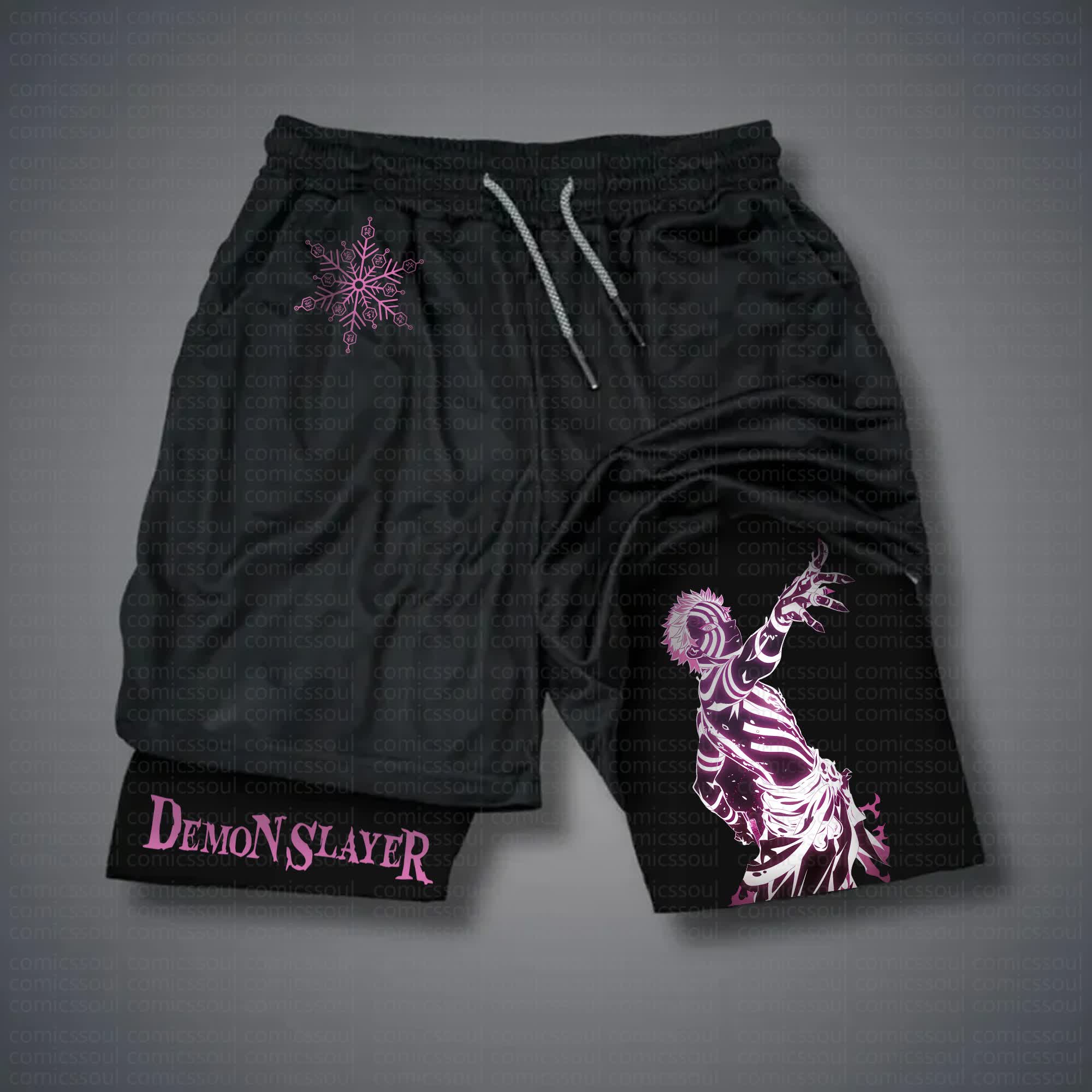 Unisex Casual Anime Streetwear Shorts 丨Demon Slayer