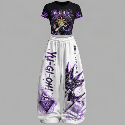 Yu-Gi-Oh! Top & Elasticated Trousers Two-Piece Set