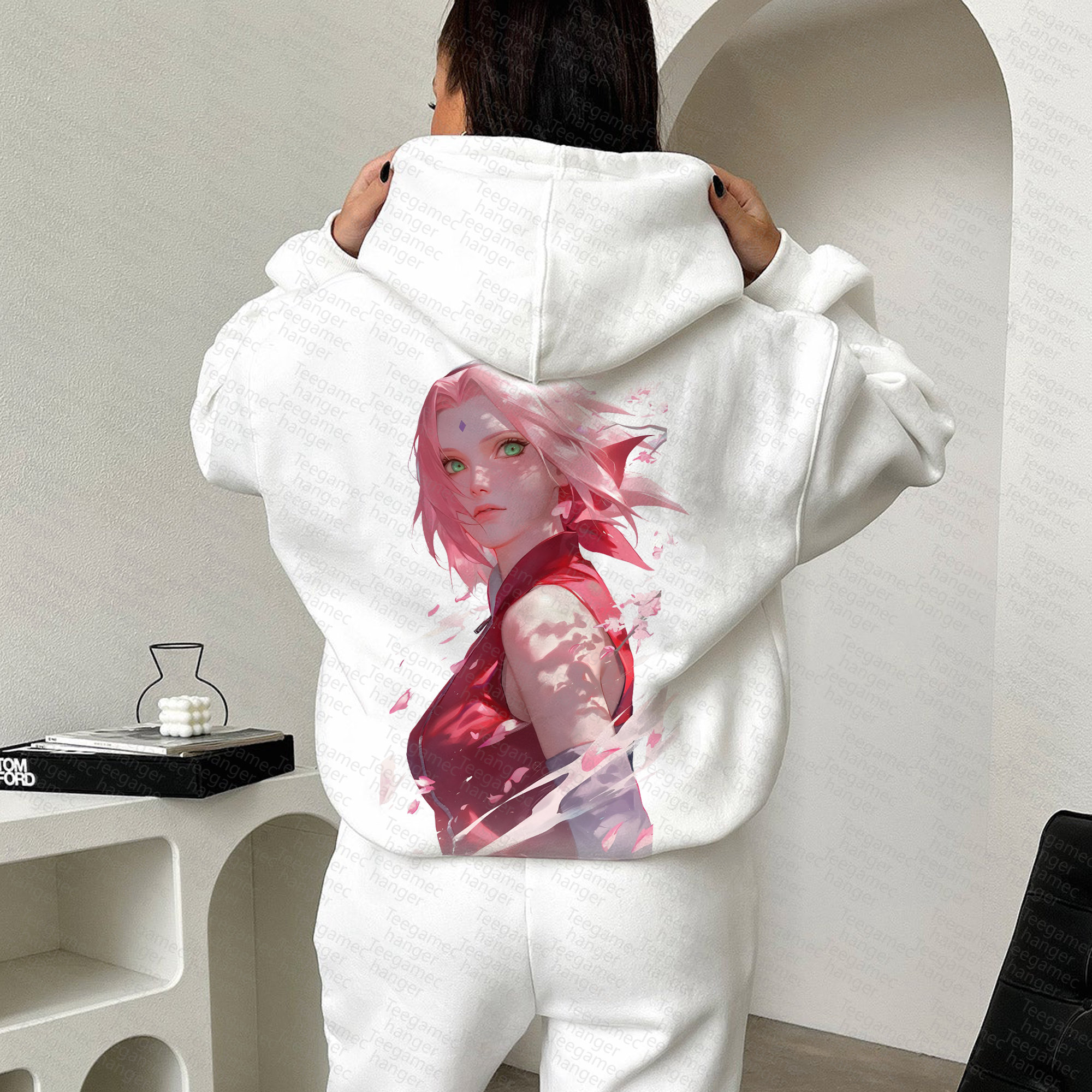 "NARUTO" Anime Inspired Vintage Hoodie