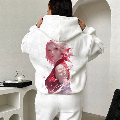 "NARUTO" Anime Inspired Vintage Hoodie