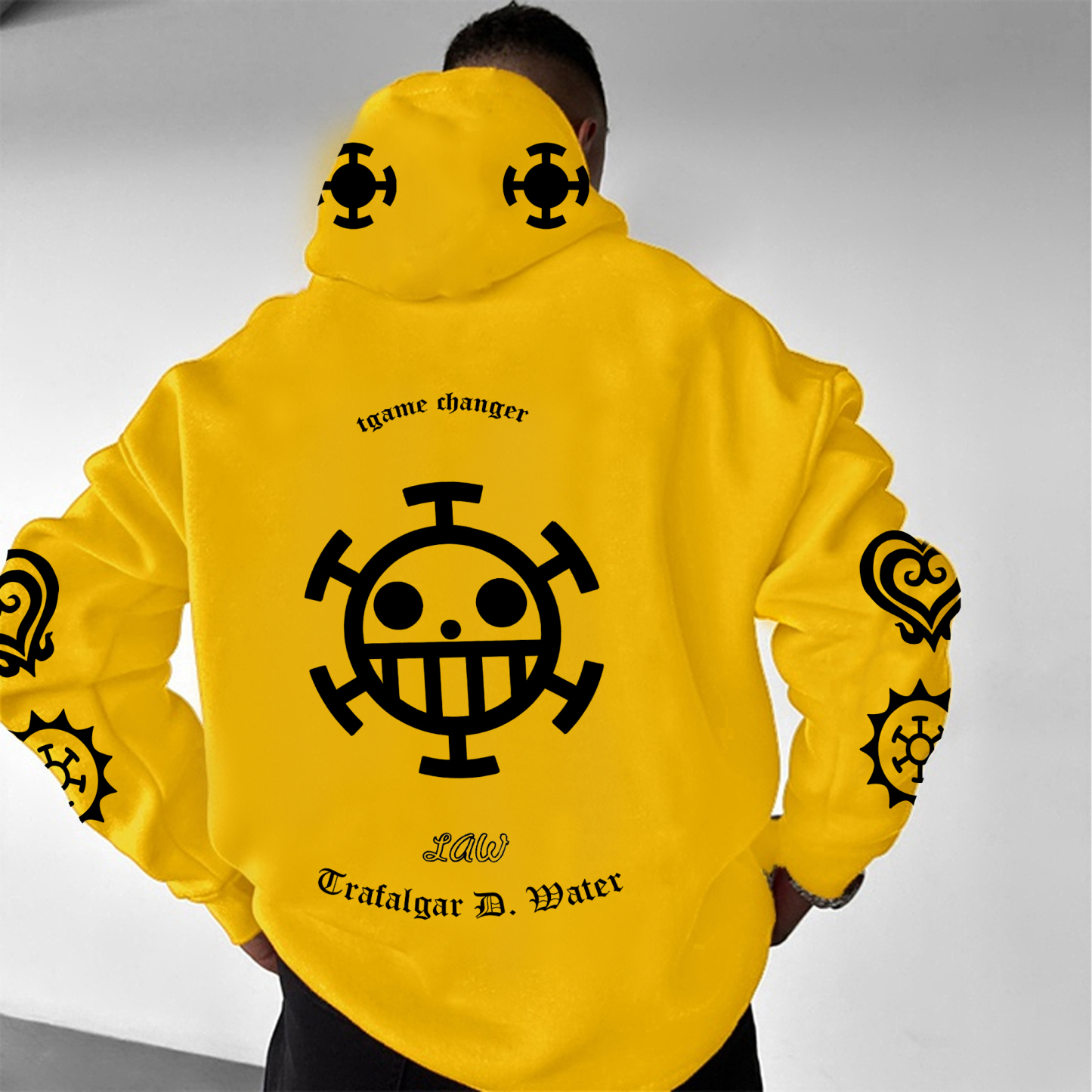 Unisex Oversized Anime Print Hoodie | One Piece