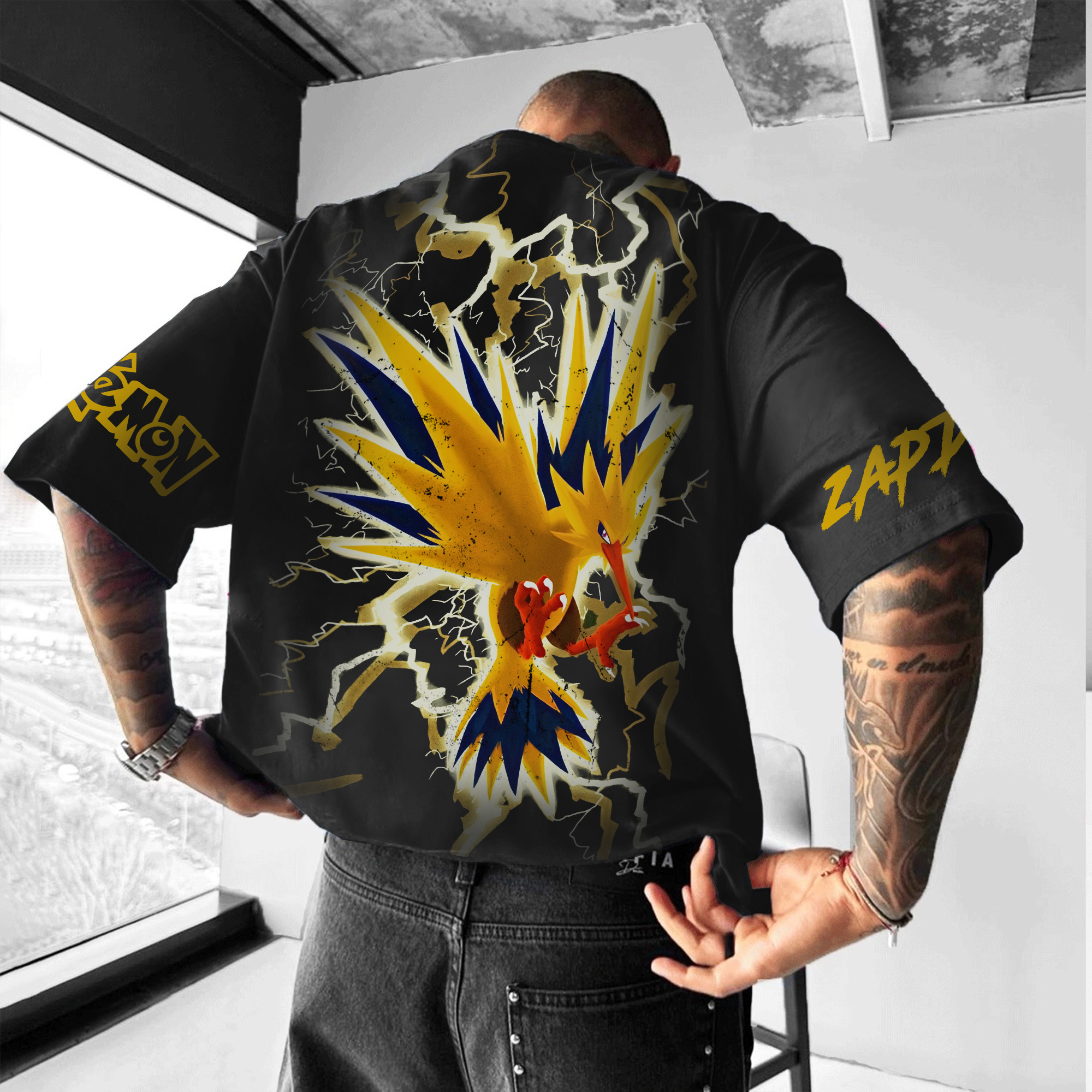 Unisex  "Pokémon" Anime Inspired Vintage T-Shirt