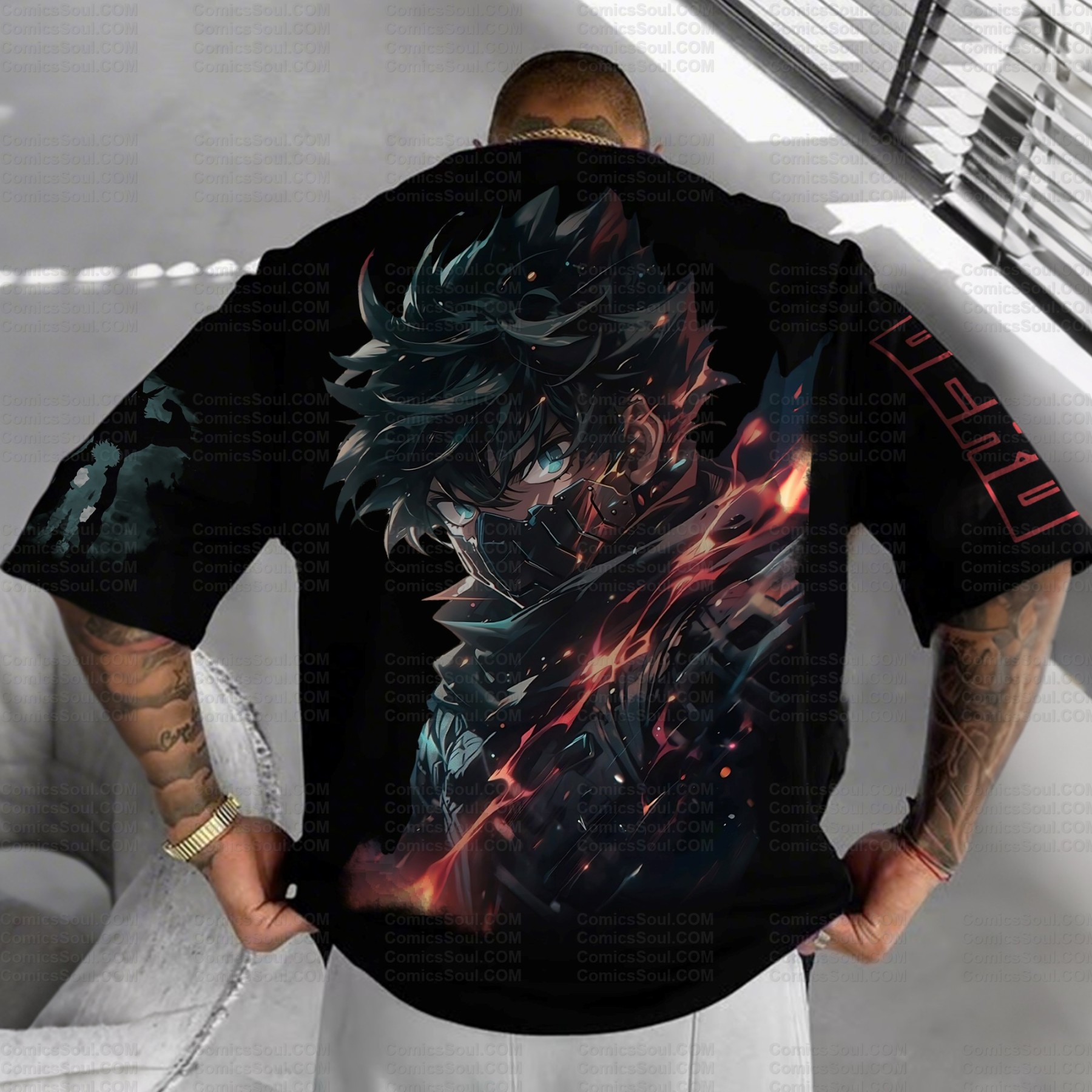 Unisex Anime Inspired Vintage T-Shirt