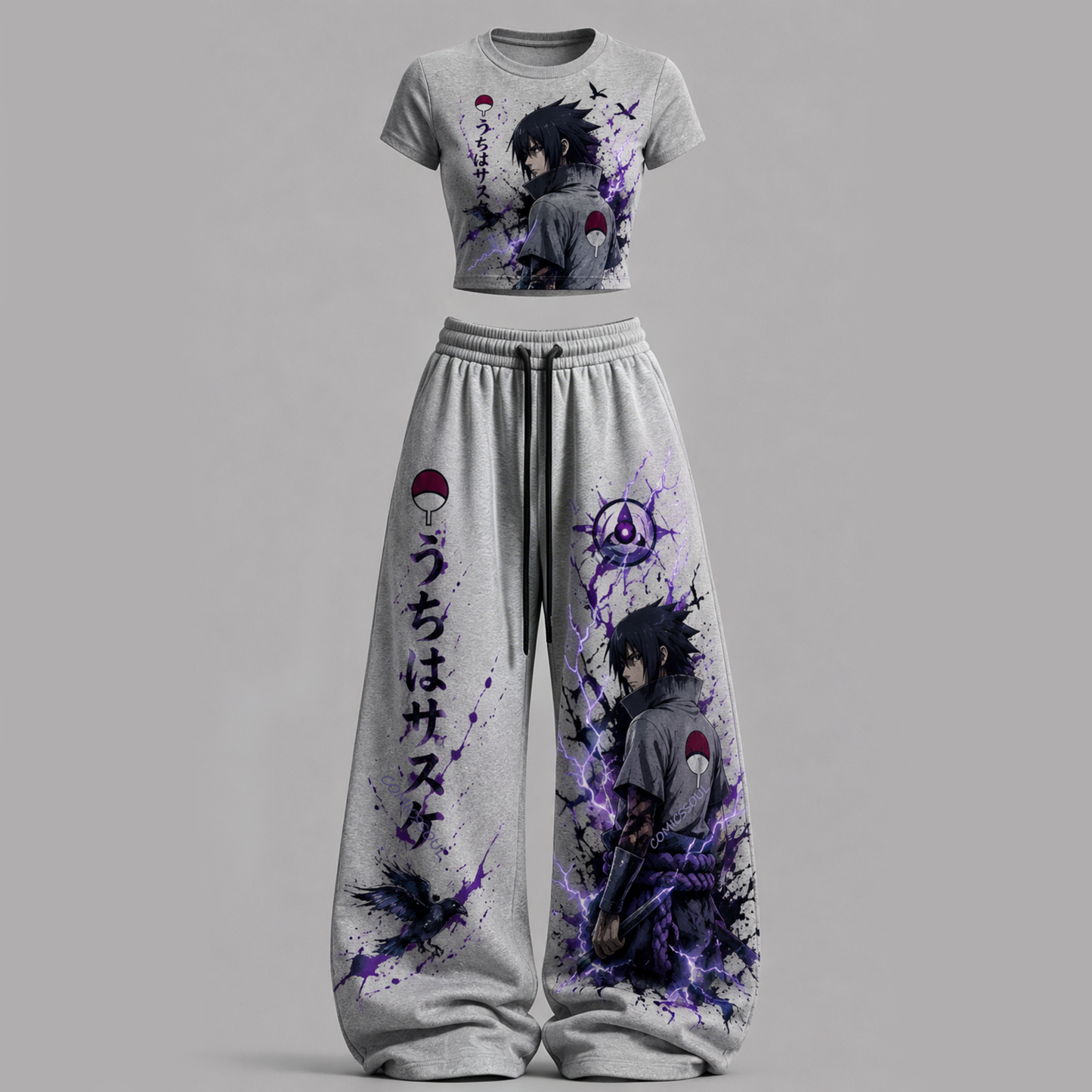 NARUTO T-Shirt & Elasticated Trousers Two-Piece Set