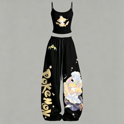 Pokémon Top & Elasticated Trousers Two-Piece Set