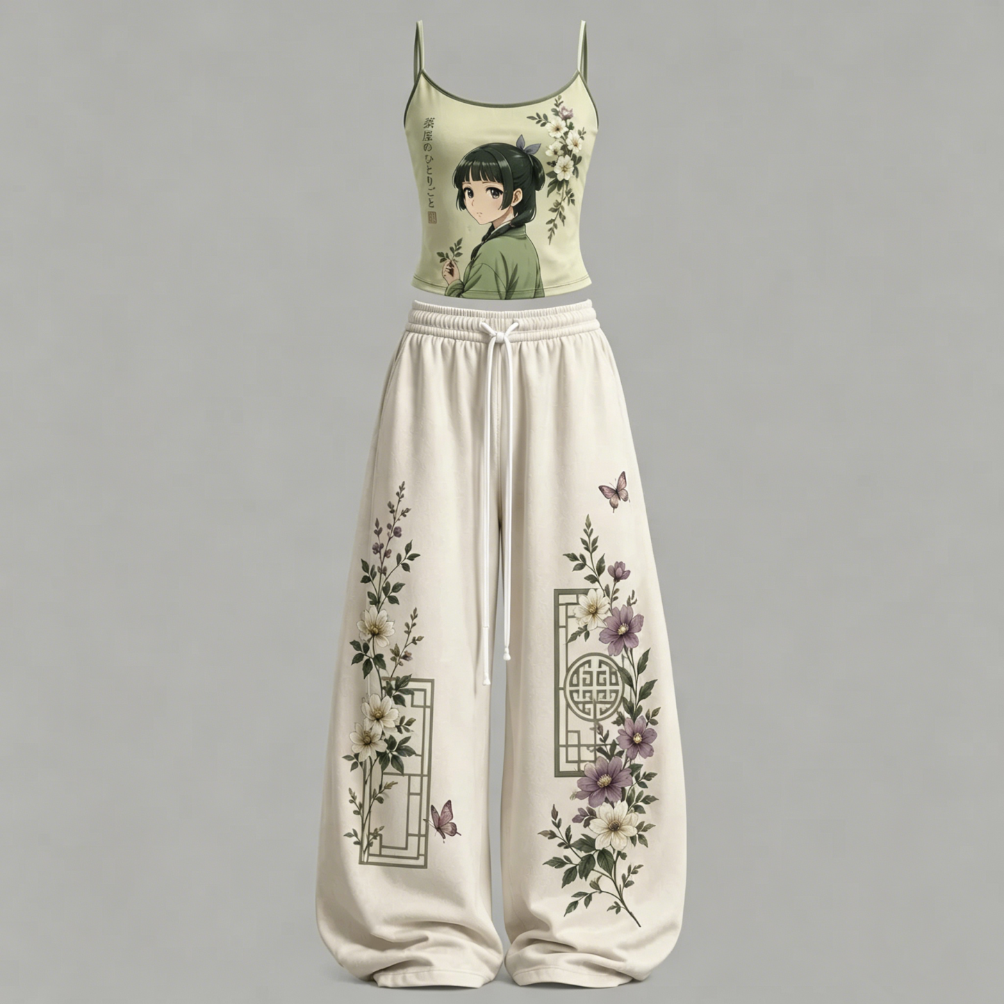 The Apothecary Diaries Top & Elasticated Trousers Two-Piece Set
