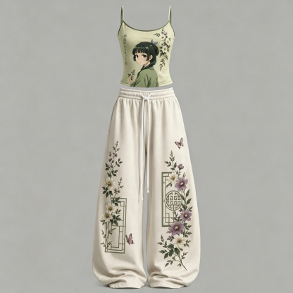 The Apothecary Diaries Top & Elasticated Trousers Two-Piece Set