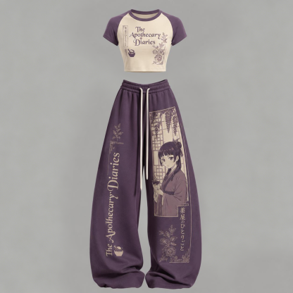 The Apothecary Diaries Top & Elasticated Trousers Two-Piece Set
