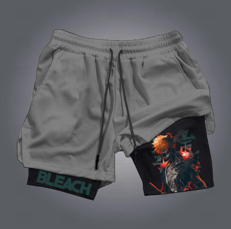 Unisex Casual Anime Streetwear Shorts 丨Demon Slayer X Pokémon