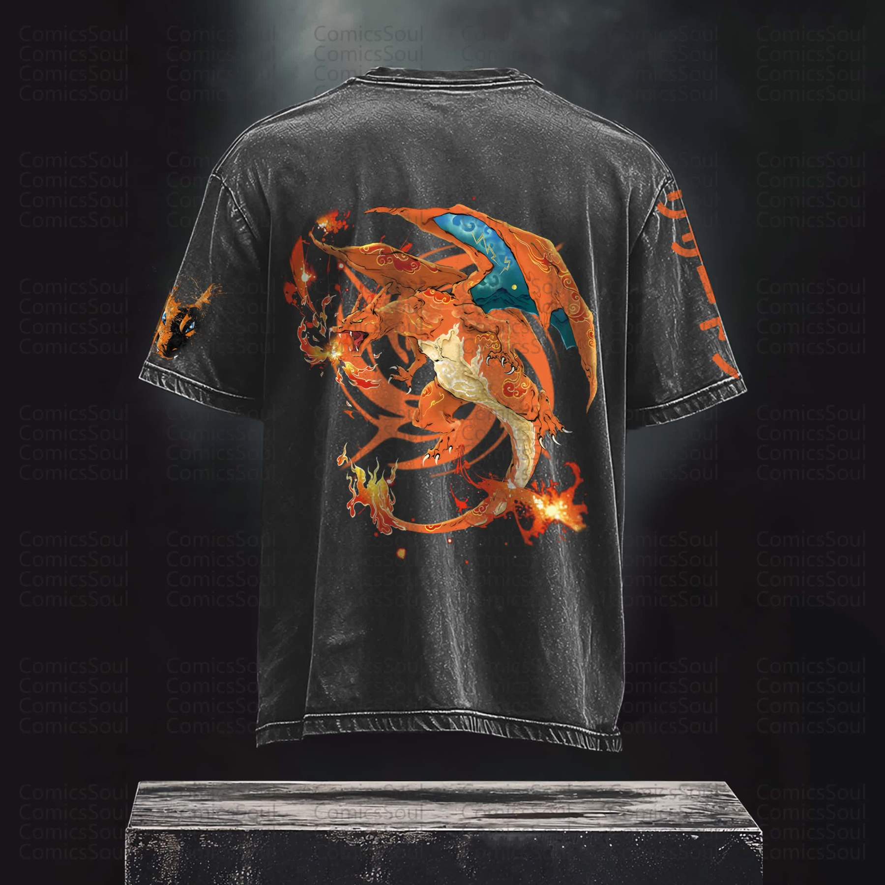 Unisex Anime Inspired Vintage T-Shirt