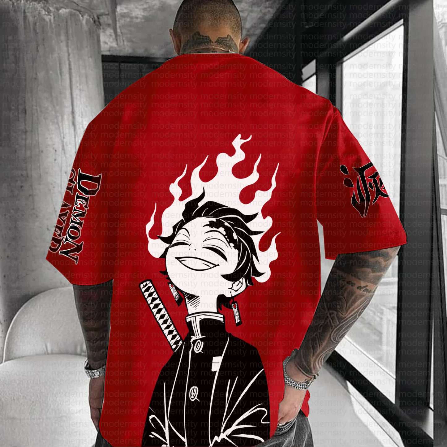 Unisex Anime Inspired Vintage T-Shirt丨Demon Slayer X Pokémon