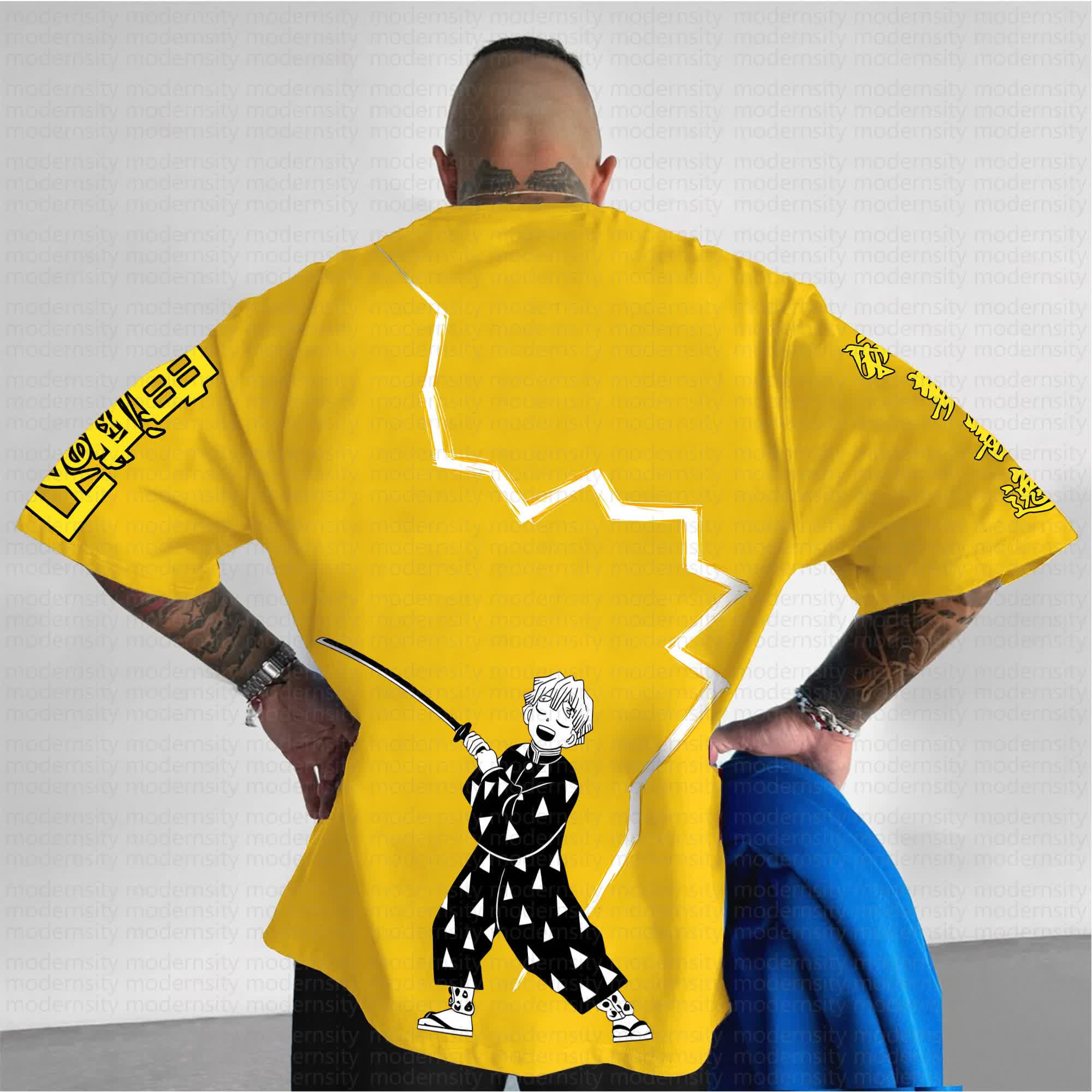 Unisex Anime Inspired Vintage T-Shirt丨Demon Slayer