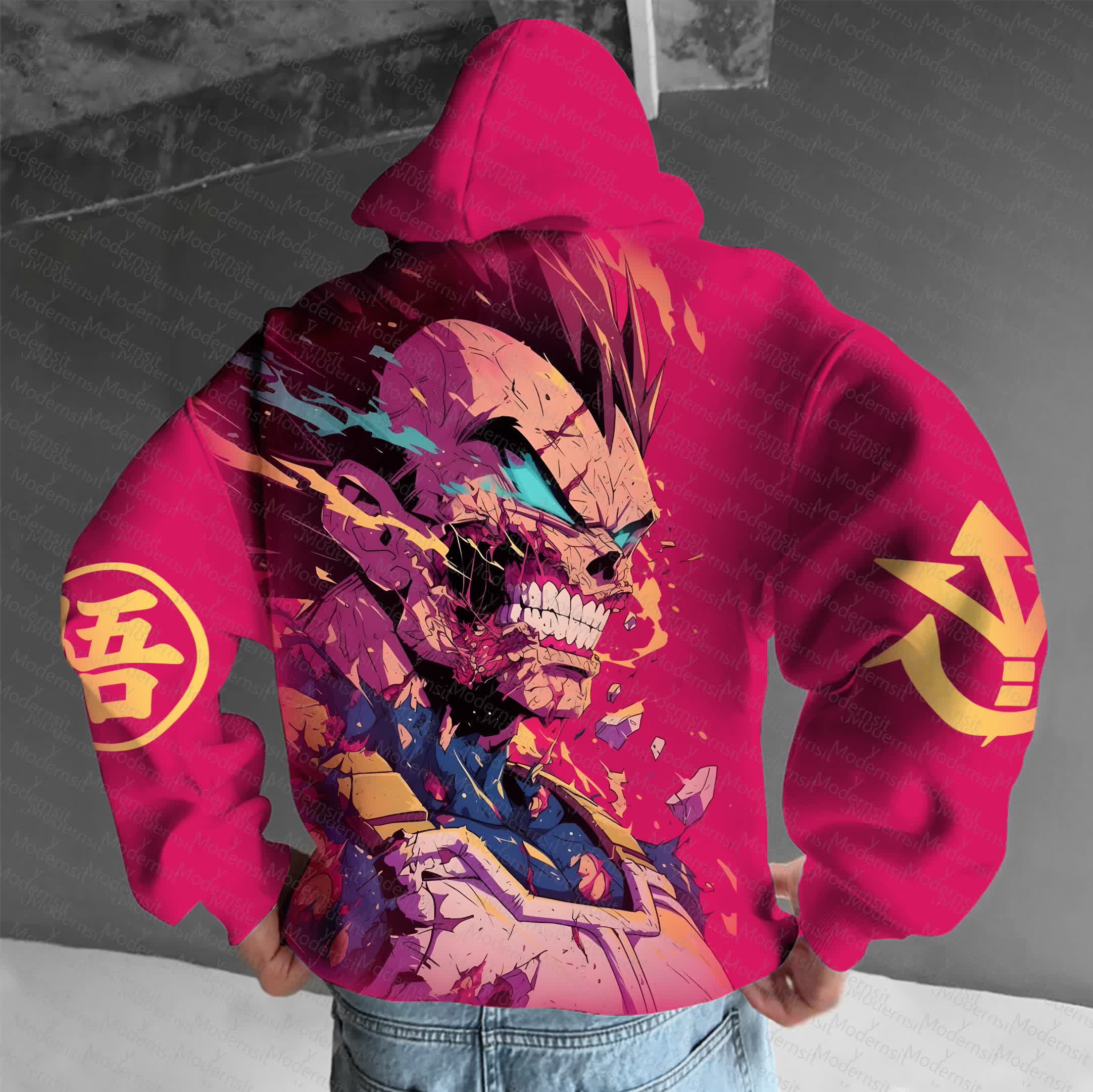 Unisex “DRAGON BALL” Anime Graphic Streetwear Vintage Hoodie