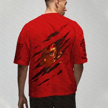 Unisex  "Demon Slayer" Anime Inspired Vintage T-Shirt