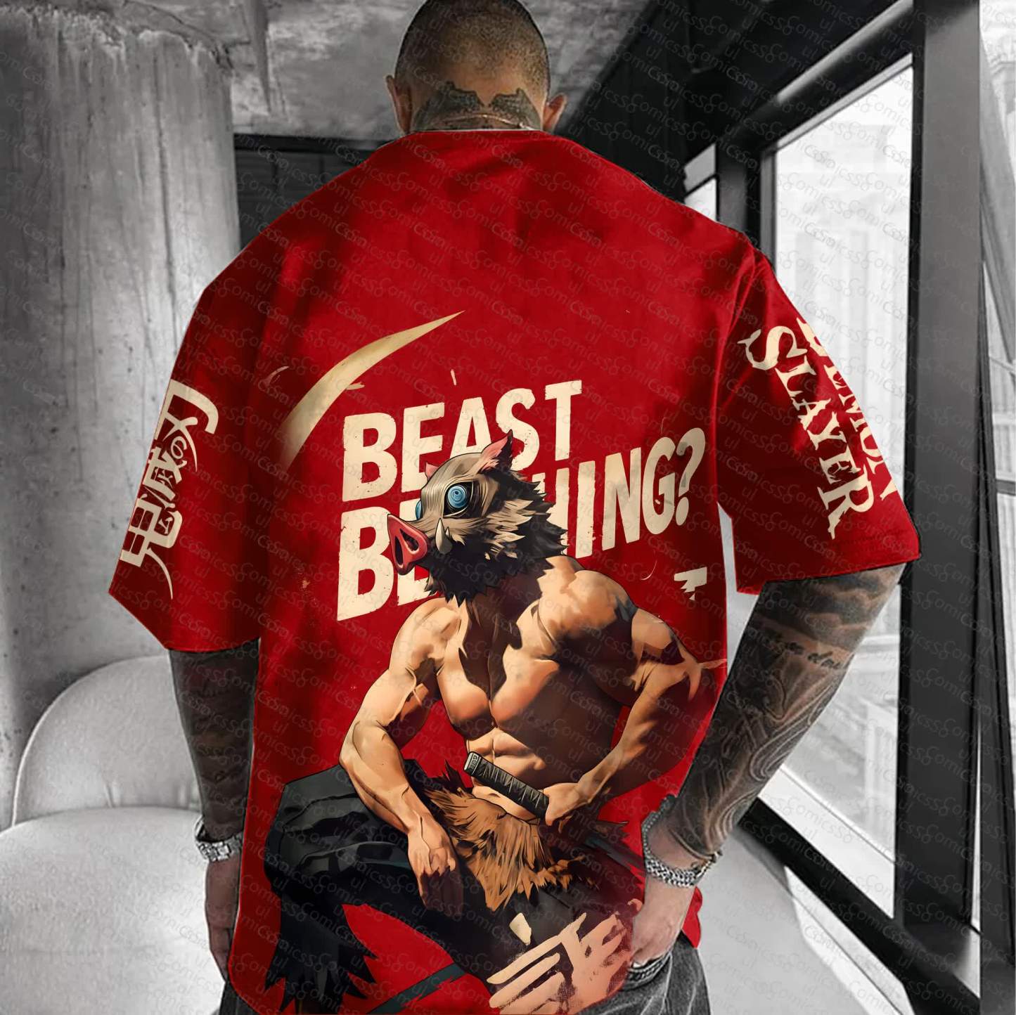 Unisex Anime Inspired Vintage T-Shirt