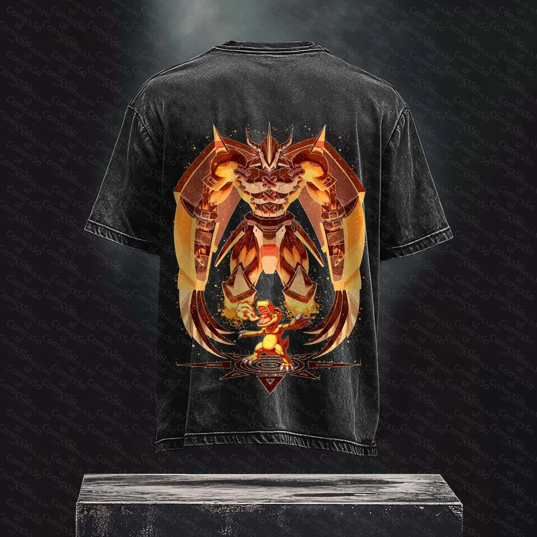 Unisex Anime Inspired Vintage T-Shirt