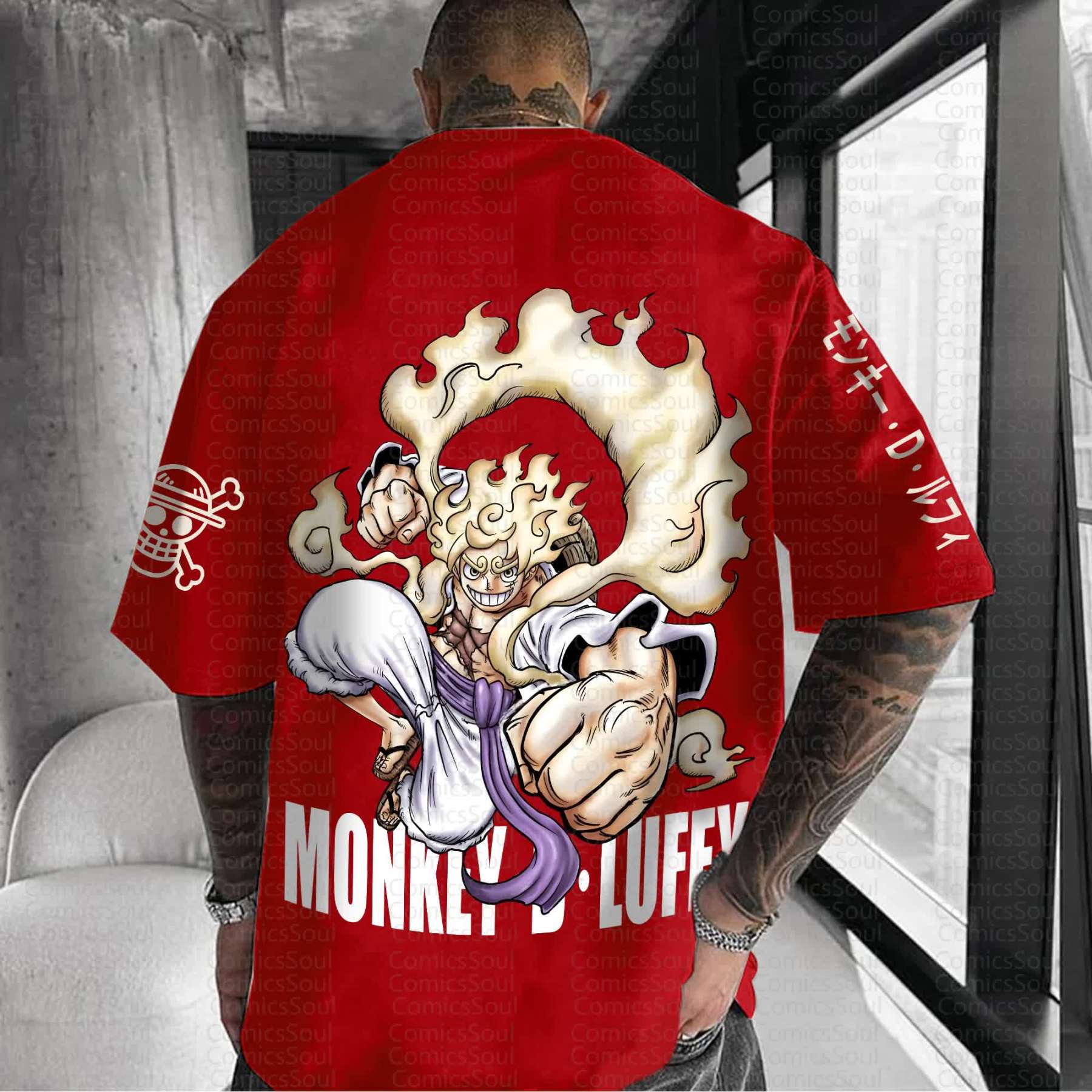 Unisex Anime Inspired Vintage T-Shirt丨Demon Slayer X Pokémon