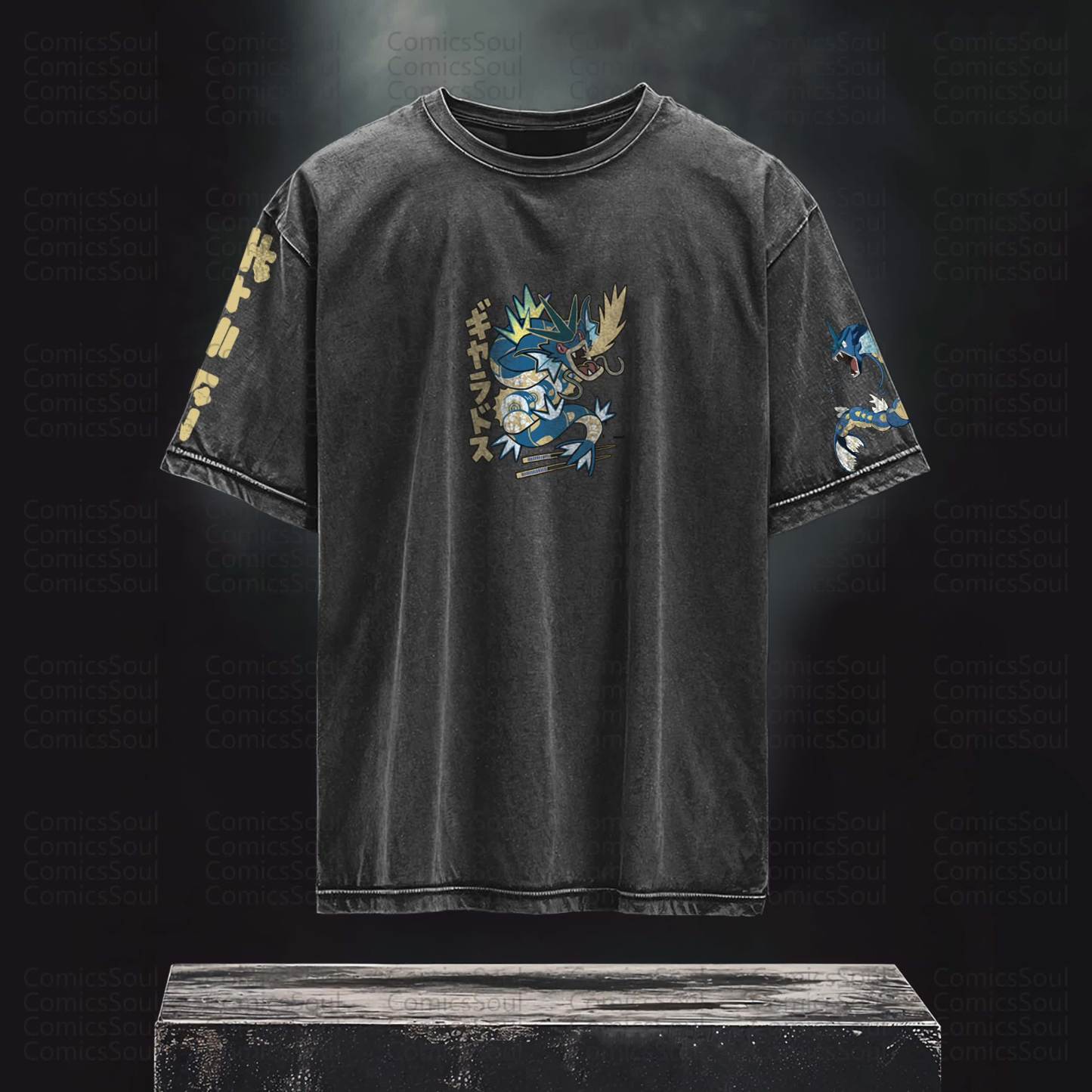 Unisex Anime Inspired Vintage T-Shirt丨Pokémon