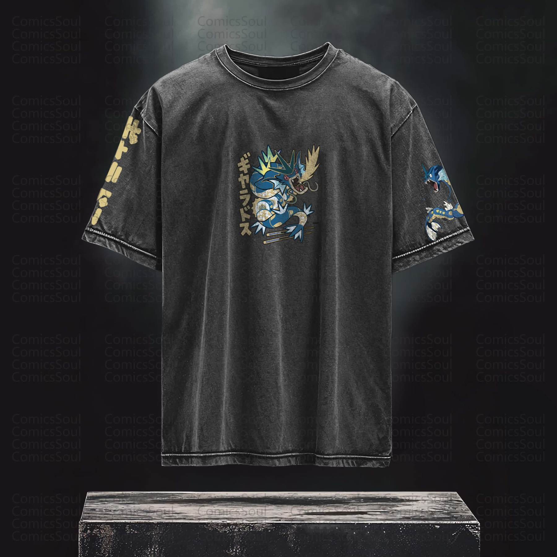 Unisex Anime Inspired Vintage T-Shirt丨Pokémon