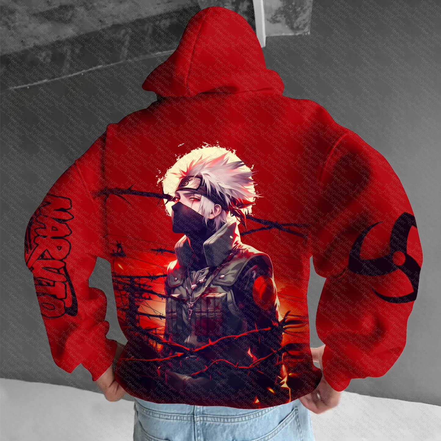 Unisex “NARUTO” Anime Graphic Streetwear Vintage Hoodie