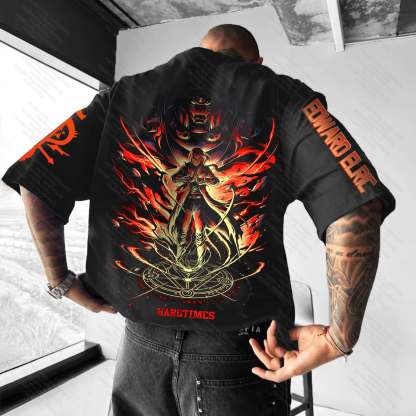 Unisex  "Fullmetal Alchemist" Anime Inspired Vintage T-Shirt