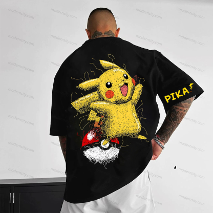 Unisex  "Pokémon" Anime Inspired Vintage T-Shirt
