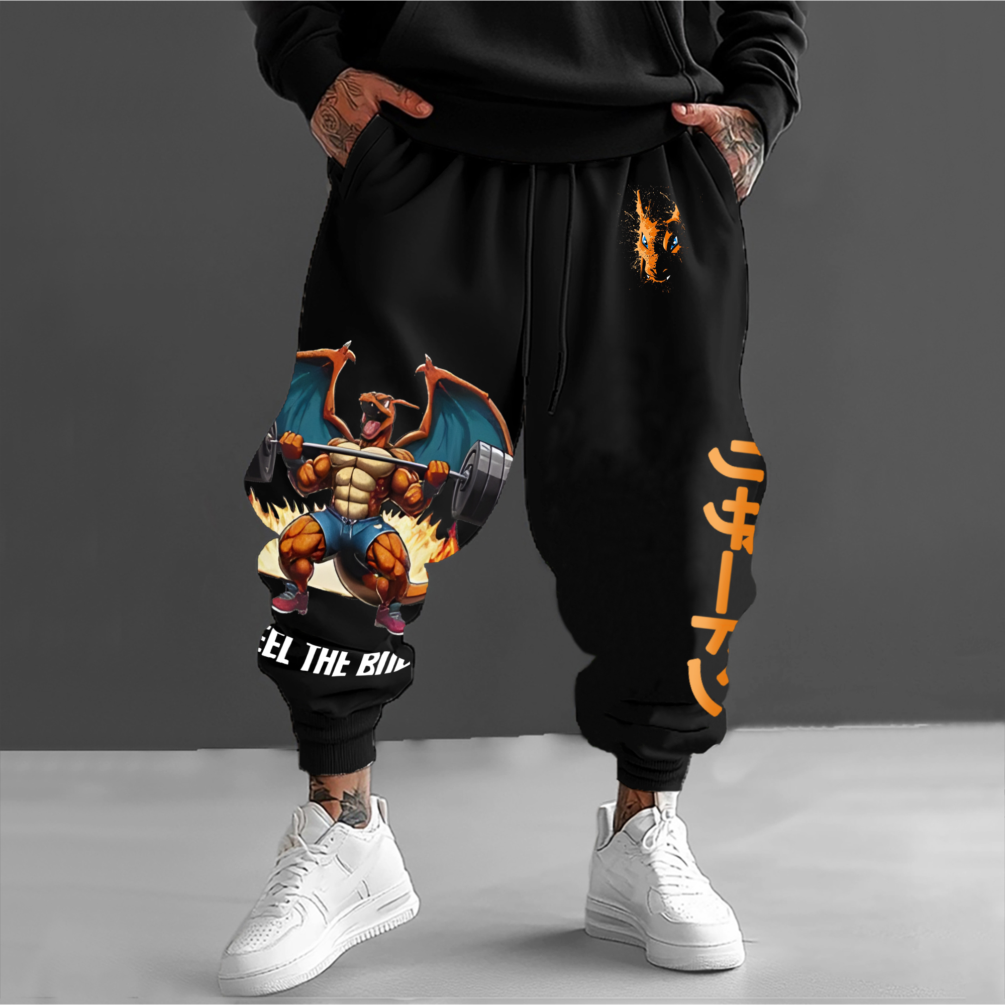 Unisex  “Pokémon” Casual Anime Streetwear Pants