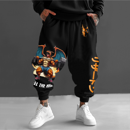 Unisex  “Pokémon” Casual Anime Streetwear Pants