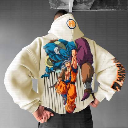 Unisex “Dragonball” Anime Graphic Streetwear Vintage Hoodie