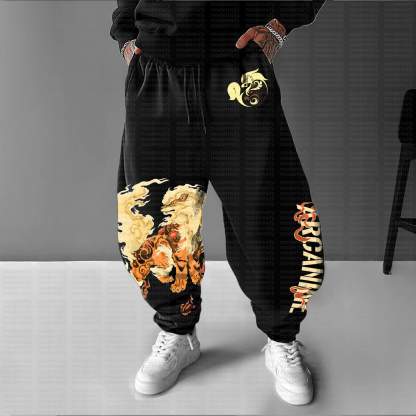 Unisex  “Pokémon” Casual Anime Streetwear Pants