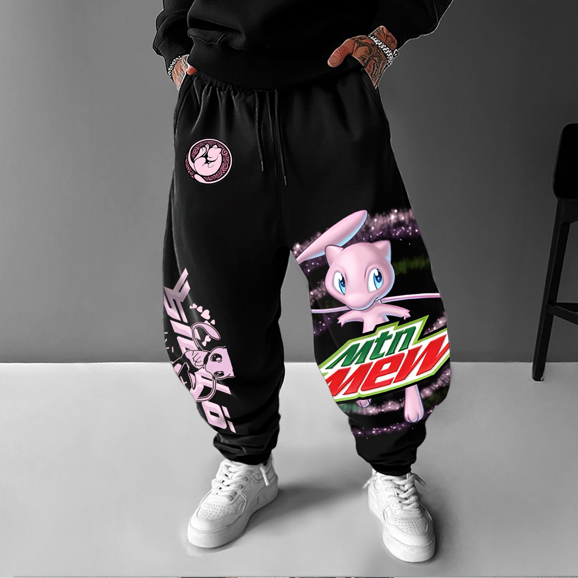 Unisex Casual Anime Streetwear Pants