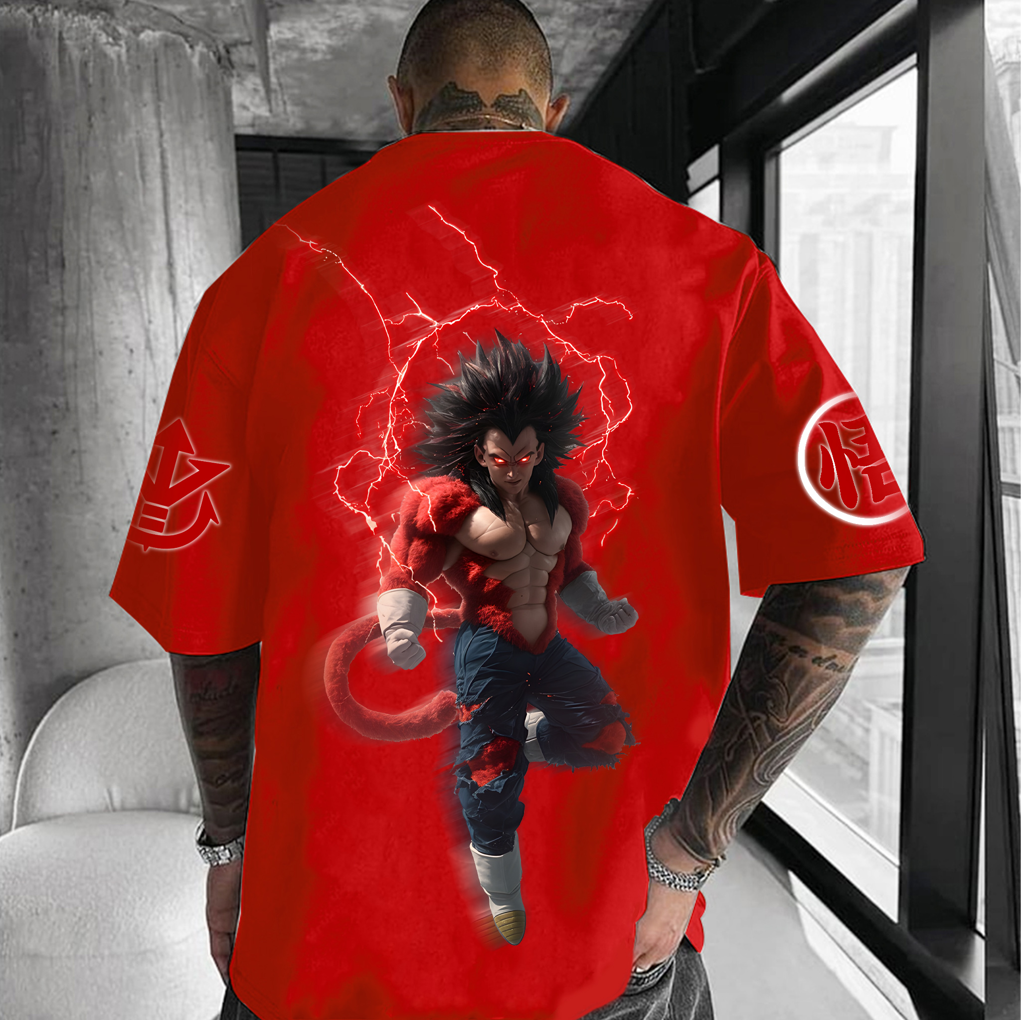 Unisex Anime Inspired Vintage T-Shirt