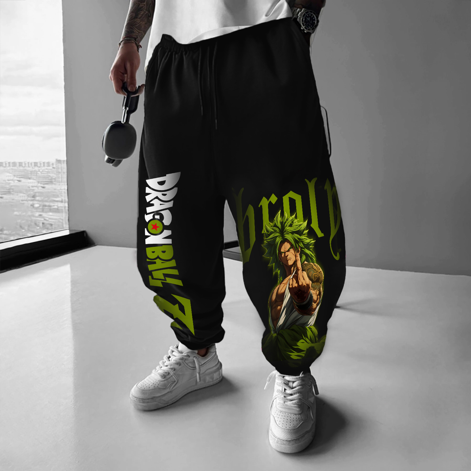 Unisex Casual Anime Streetwear Pants