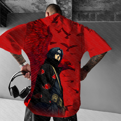 Unisex Anime Inspired Vintage T-Shirt